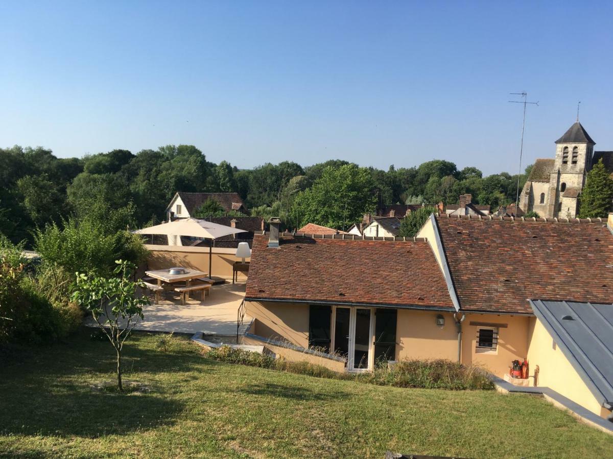 Hotel Le Clos Du Point De Vue Montigny-sur-Loing Exterior foto